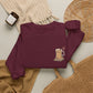 Coffee Mug & Book Crewneck Sweatshirt