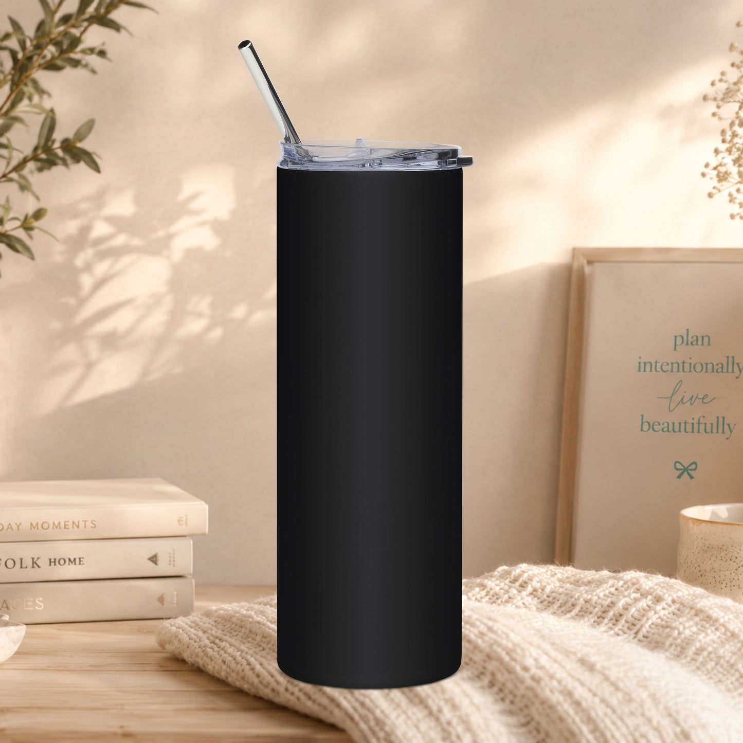 20oz Stainless Steel Tumbler – Coffee Lover