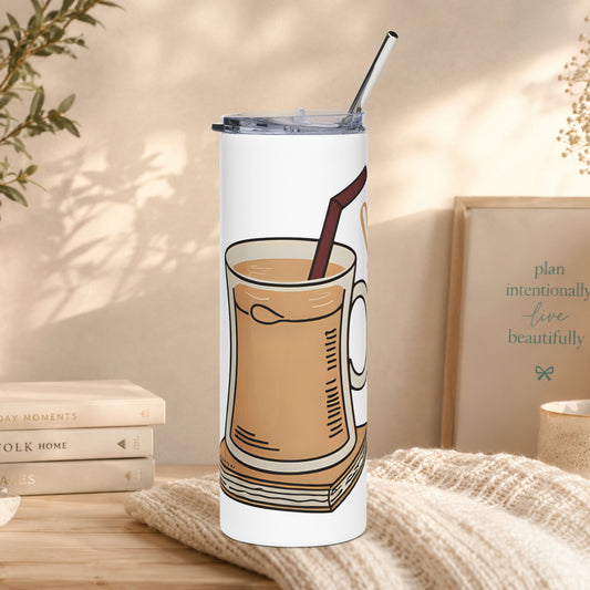 20oz Stainless Steel Tumbler – Coffee Lover