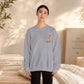 Coffee Mug & Book Crewneck Sweatshirt