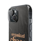 Clear Impact-Resistant Cases