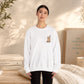 Coffee Mug & Book Crewneck Sweatshirt