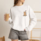 Coffee Mug & Book Crewneck Sweatshirt