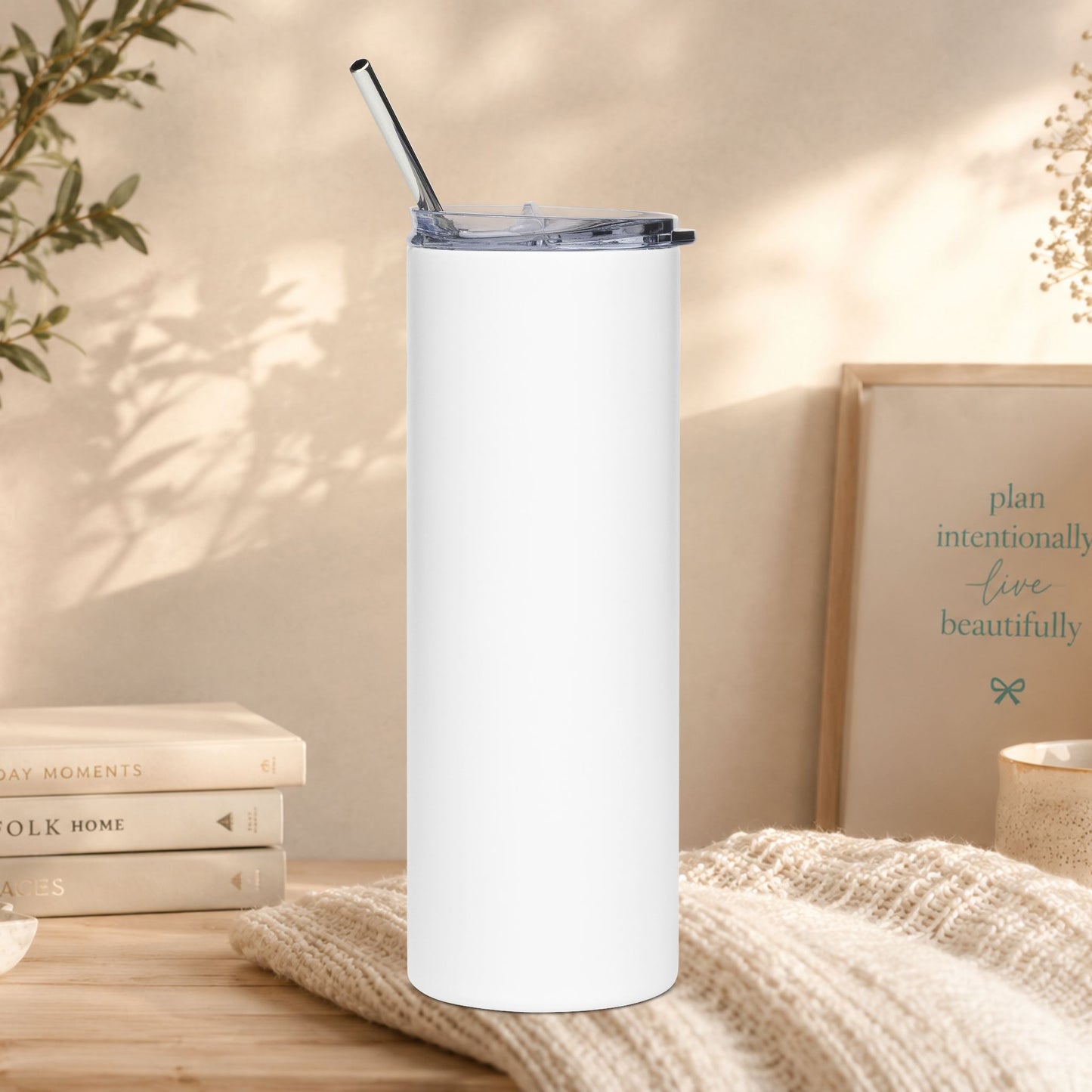 20oz Stainless Steel Tumbler – Coffee Lover