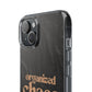 Clear Impact-Resistant Cases