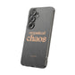 Clear Impact-Resistant Cases